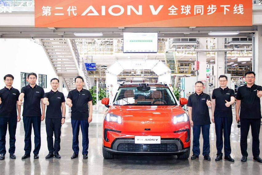 GAC Aion V รถไฟฟ้า 100% พร้อมประกอบไทย