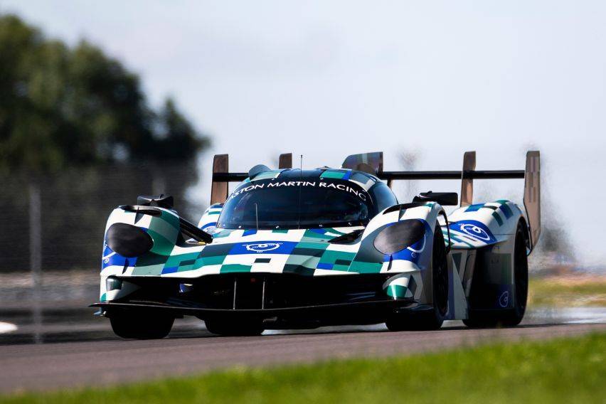 Aston Martin Valkyrie AMR-LMH hits race track for the first time