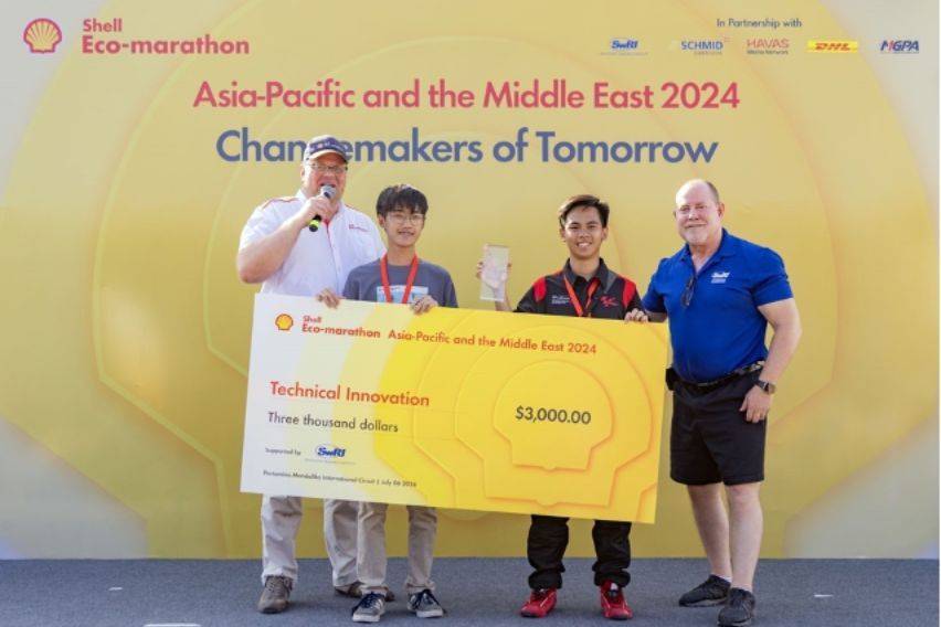 Mapua University’s Cardinal One receives Technical Innovation Award at Shell Eco-marathon APAC, ME