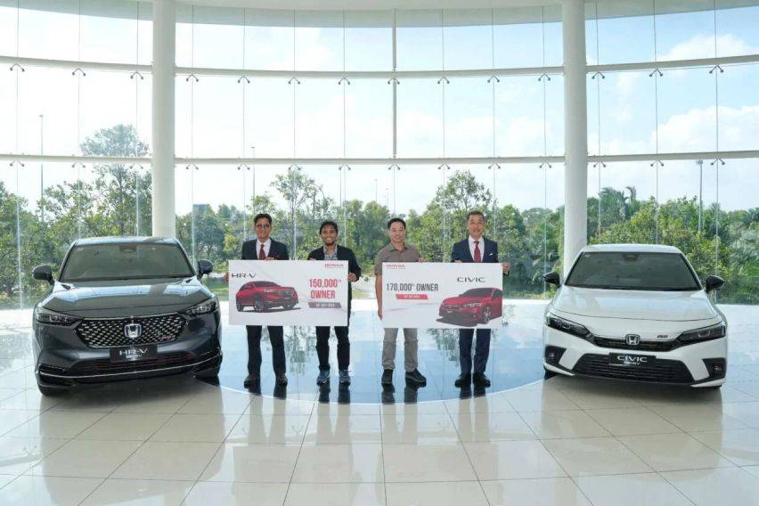 Honda Malaysia hits a new milestone - 170,000th Civic and 150,000th HR-V delivered