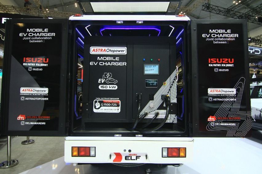 Isuzu ELF Mobile EV Charger Concept Astra Otopower