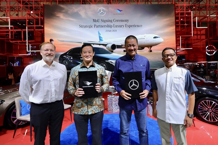 Mercedes-Benz x Garuda Indonesia GIIAS 2024
