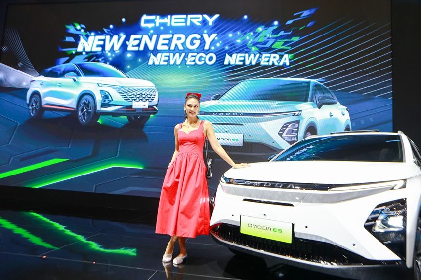 Chery Omoda E5 di GIIAS 2024