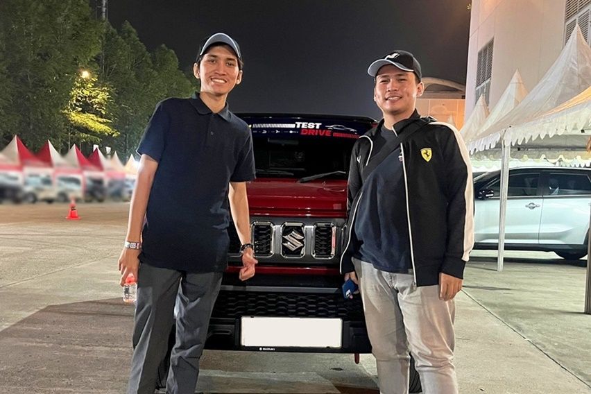 Test drive Suzuki di GIIAS 2024