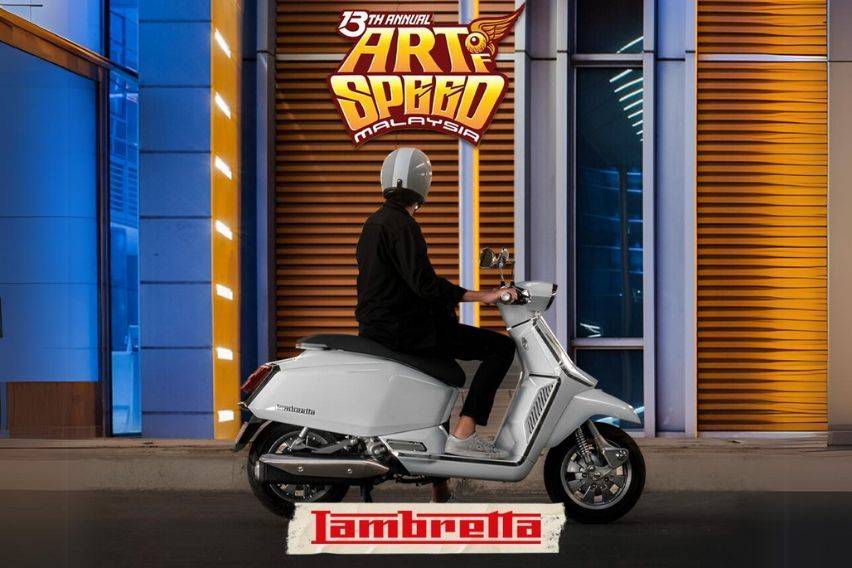 Lambretta scooters showcased at Art of Speed Malaysia 2024