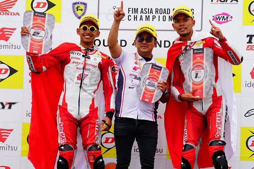 Astra Honda Racing Team Borong Podium di ARRC Mandalika