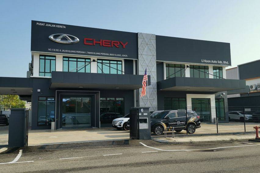 New Chery 3S centre opens in Kluang, Johor