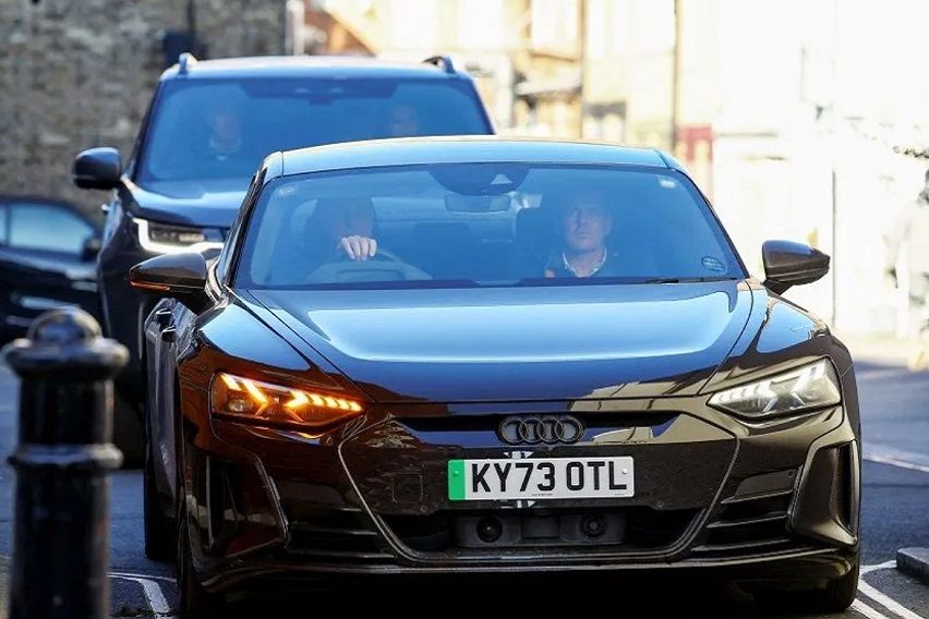 Prince William Audi e-tron GT