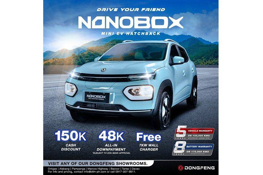 DFM Nanobox EV offered with low DP, cash discount