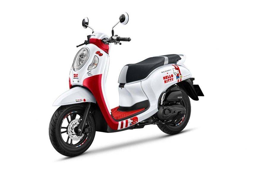 Dijual terbatas, Honda Rilis Scoopy Edisi Hello Kitty