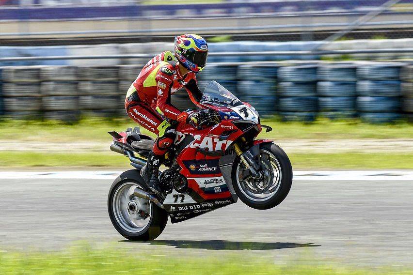 Ducati Panigale V4-riding TJ Alberto emerges victorious at PSBK Round 4