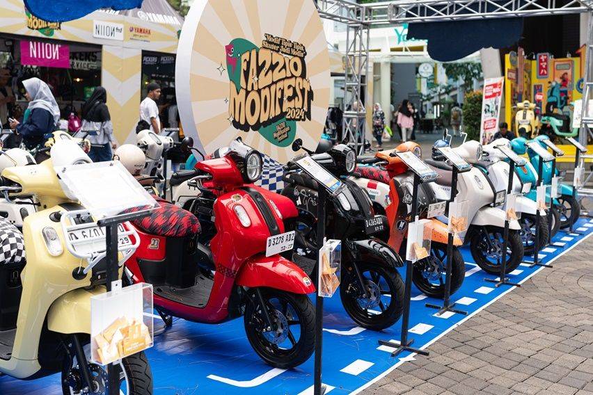 Yamaha Fazzio Modifest 2024 Tampil Perdana di Bandung, Kumpulkan 50 Peserta Kontes