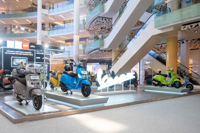 Vespa Mall Exhibition