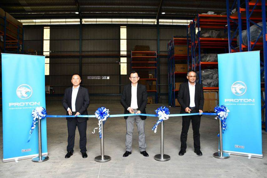 Proton opens a new Regional Parts Center in East Malaysia, to speed up parts delivery by 30%