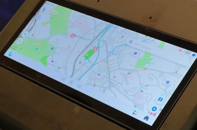 Proton infotainment system