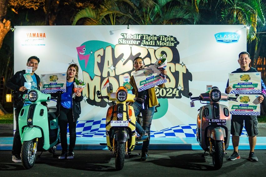 Yamaha fazzio modifest