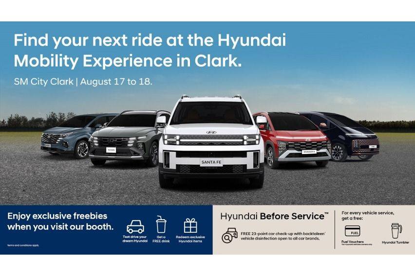 Hyundai Mobility Experience at SM City Clark this weekend