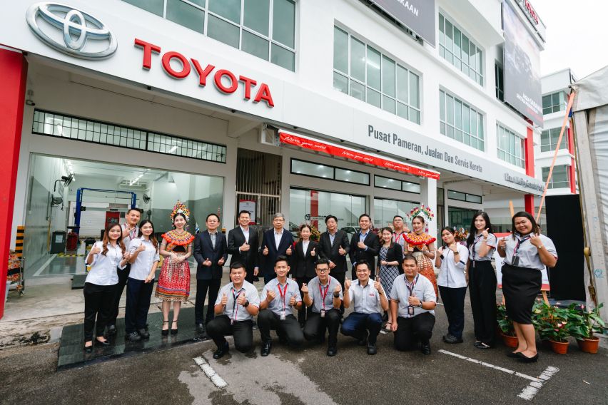UMW Toyota 3S centre in Kota Samarahan, Sarawak 