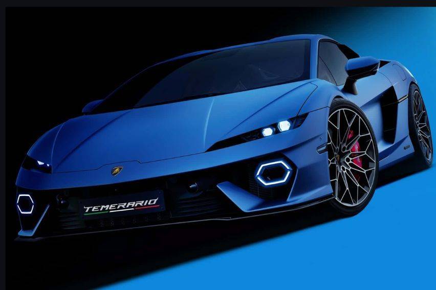 This is Lamborghini Temerario, a new High-Performance Electrified Vehicle