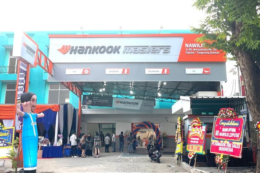 Hankook Master Nawilis Jadi Outlet untuk Tambah Jangkauan Pemasaran Ban
