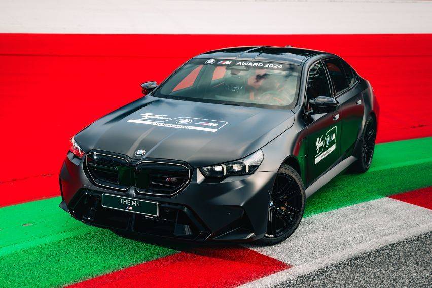 BMW M Awardee in MotoGP to receive M5 prize car