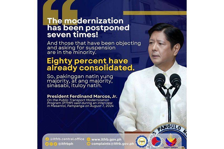 President Marcos Jr. backs PTMP