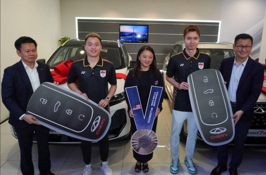 Chery Malaysia rewards Olympic heroes with new TIGGO 7 PRO at special ceremony