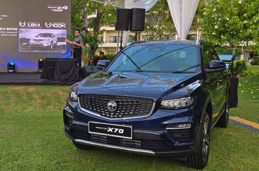 2025 Proton X70 facelift gets a second official launch in East Malaysia, marks significance of the region, from RM101k