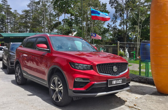 Proton X70 facelift launch East Malaysia