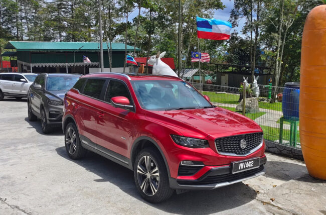 Proton X70 facelift test drive