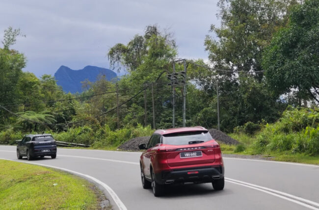 Proton X70 facelift test drive