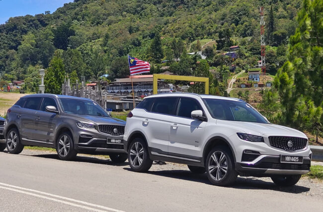 Proton X70 facelift test drive