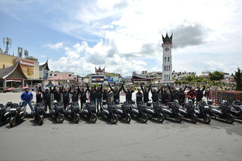 Nmax Tour Boemi Nusantara Etape 6: Eksplorasi Ranah Minang Lewat Tanjakan Viral