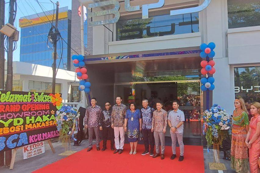 BYD Tambah Tiga Showroom Baru, Masuk ke Indonesia Timur