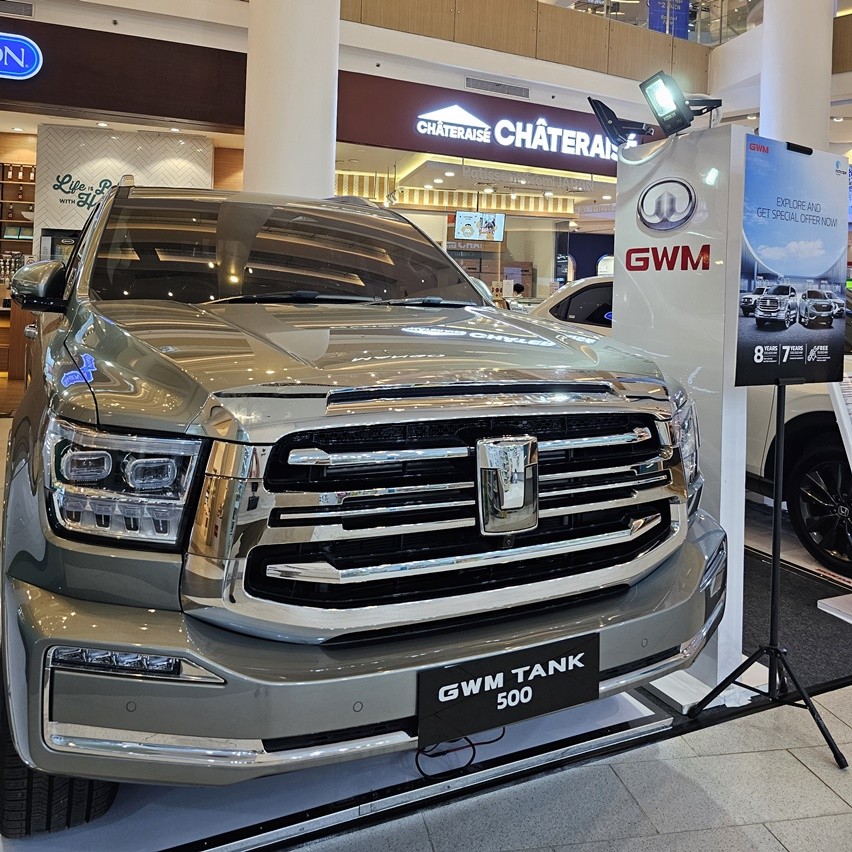 GWM Tank 500 HEV Gandaria City Mall