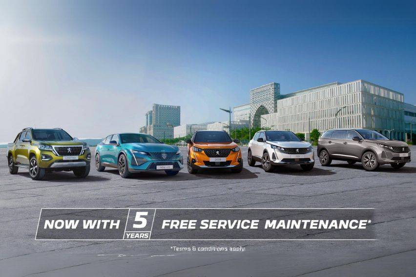 Peugeot Malaysia offers 5-year free service promo - A limited-time deal!