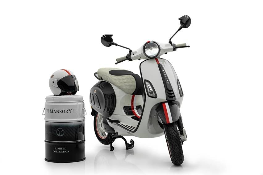 Mansory Vespa Elettrica Monaco Edition, Perpaduan Kemewahan dan Karya Seni Tinggi