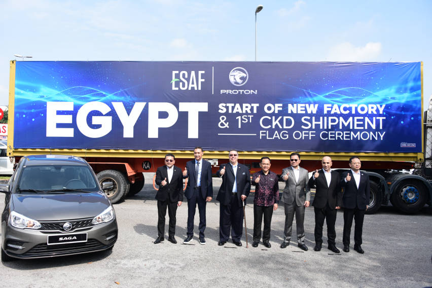 Proton Saga CKD assembly in Egypt to begin in December