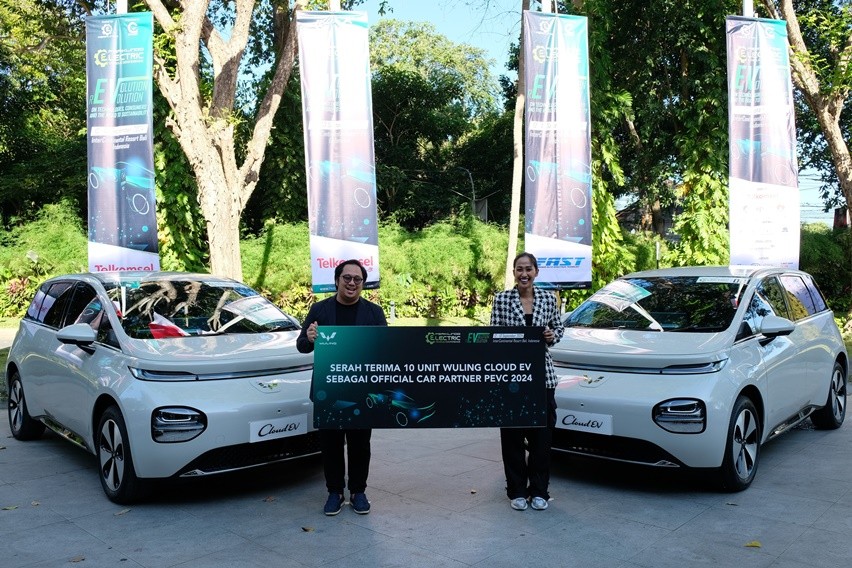 Wuling Cloud EV mendukung PEVC 2024 di Bali