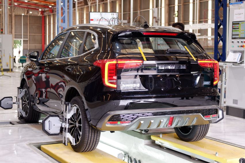 Haval Jolion rakit lokal di Wanaherang