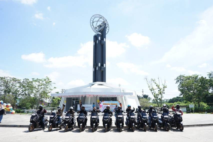 Nmax Tour Boemi Nusantara Etape 9: Peserta Diajak Merasakan Keindahan Alam Serta Budaya Kalimantan Barat