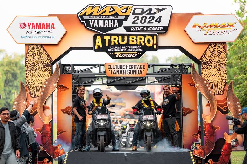 Serentak Digelar di 3 Kota, Ribuan Bikers Ramaikan Maxi Yamaha Day