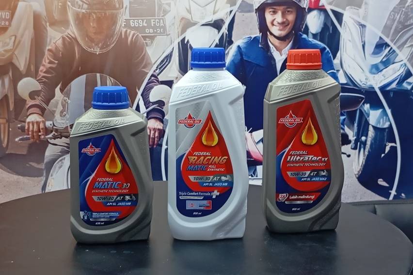 Lengkapi Rangkaian Pelumas Berkualitas, Federal Oil Luncurkan Tiga Produk Baru