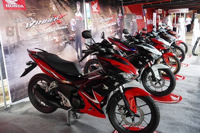 Honda Winner X shines at Cebu City test ride experience