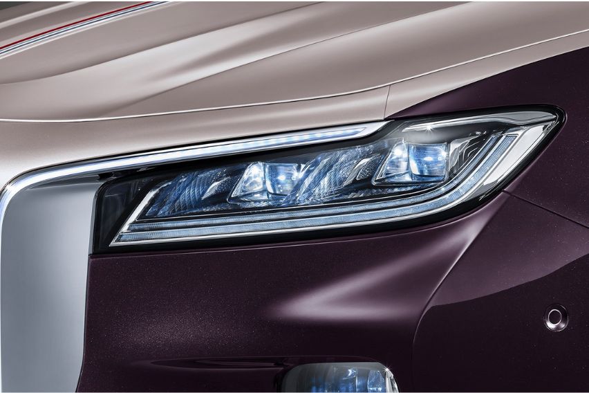 Hongqi H9 LED headlamps