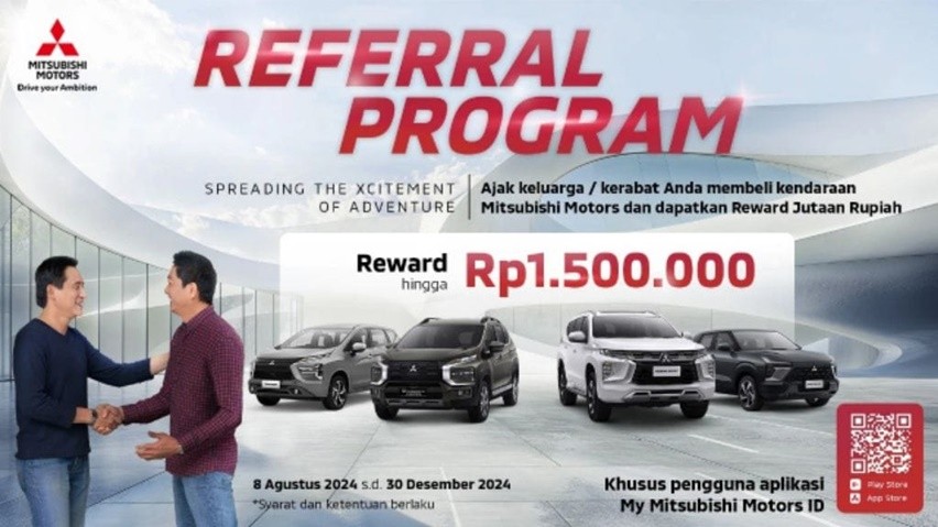 Referral program Mitsubishi