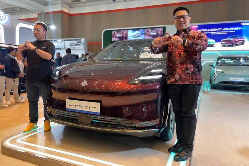 AION Pamer Teknologi di GIIAS Bandung 2024