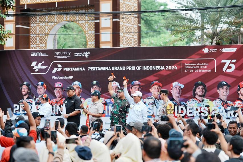 Parade Rider MotoGP Dihadiri 25 Ribu Masyarakat Mataram