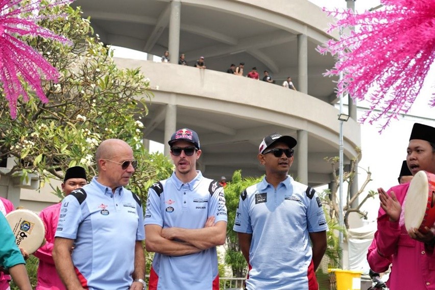 Alex Marquez di Jakarta