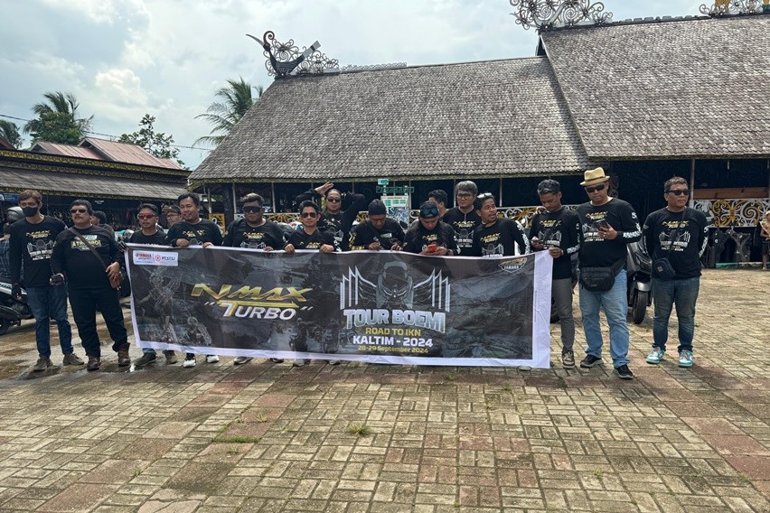 Nmax Tour Boemi Nusantara Etape 11 Kaltim-IKN